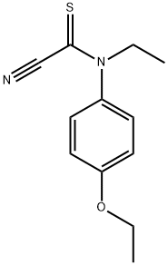 p-Formophenetidide,  1-cyano-N-ethylthio-  (7CI,8CI) 结构式