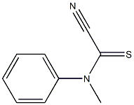 Carbonocyanidothioic  amide,  methylphenyl-  (9CI) 结构式