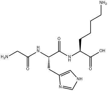 三肽-1铜 结构式