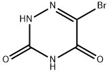 5-溴-6-氮尿嘧啶 结构式