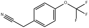 4-(三氟甲氧基)苯基乙腈 结构式