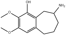 8-Amino-2,3-dimethoxy-6,7,8,9-tetrahydro-5H-benzocyclohepten-1-ol 结构式