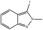 3-碘-2-甲基-2H-吲唑 结构式