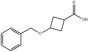 3-苄氧基-环丁烷甲酸 结构式