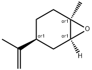 (S)-(-)-氧化柠檬烯 结构式