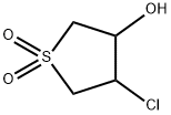 3-氯-4-羟基四氢噻吩1,1-二氧化物 结构式