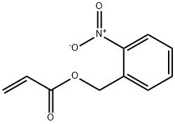 丙烯酸2-硝基苄酯 结构式