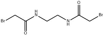 N,N'-(乙烷-1,2-二基)双(2-溴乙酰胺) 结构式
