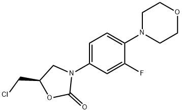 (R)-5-(Chloromethyl)-3-(3-fluoro-4-morpholinophenyl)oxazolidin-2-one