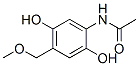 Acetamide, N-[2,5-dihydroxy-4-(methoxymethyl)phenyl]- (9CI) 结构式