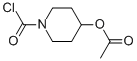 1-Piperidinecarbonyl chloride, 4-(acetyloxy)- (9CI) 结构式