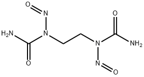 1,1-ethylenebis(1-nitrosourea) 结构式