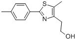 2-[5-METHYL-2-(4-METHYLPHENYL)-1,3-THIAZOL-4-YL]ETHANOL 结构式