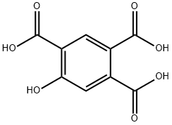 5-羟基苯-1,2,4-三羧酸 结构式