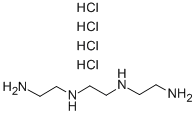 三乙四胺四盐酸盐 结构式