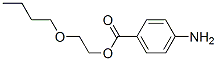 2-butoxyethyl 4-aminobenzoate  结构式