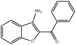 2-苯并基-1-苯并呋喃-3-胺 结构式