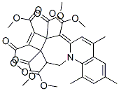 10,11-Dihydro-1,3,5-trimethylcyclobut[4,5]azepino[1,2-a]quinoline-7,7a,8,9,9a,10-hexacarboxylic acid hexamethyl ester 结构式