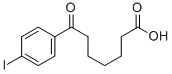 7-(4-IODOPHENYL)-7-OXOHEPTANOIC ACID 结构式