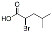 2-溴-4-甲基戊酸 结构式