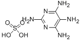 2,4,5,6-四氨基嘧啶硫酸盐 结构式