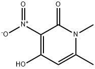 2(1H)-Pyridone,  4-hydroxy-1,6-dimethyl-3-nitro-  (7CI,8CI) 结构式