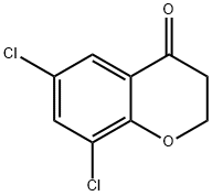 6,8-DICHLORO-CHROMAN-4-ONE 结构式