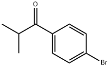 1-(4-溴苯基)-2-甲基丙-1-酮 结构式