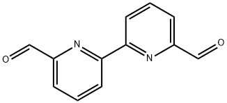 2,2'-联吡啶-6,6'-二甲醛 结构式