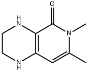 Pyrido[3,4-b]pyrazin-5(1H)-one, 2,3,4,6-tetrahydro-6,7-dimethyl- (7CI,8CI) 结构式