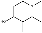 4-Piperidinol,1,2,3-trimethyl- 结构式