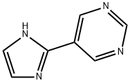 5-(1H-IMIDAZOL-2-YL)PYRIMIDINE 结构式