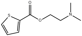 2-Thiophenecarboxylicacid,2-(dimethylamino)ethylester(9CI) 结构式