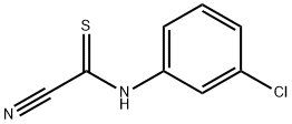 N-(3-Chlorophenyl)-1-cyanothioformamide 结构式