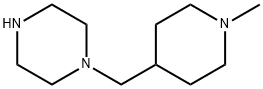 1-(N-甲基哌嗪-4-YL-甲基)哌嗪 结构式