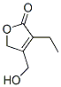 2(5H)-Furanone, 3-ethyl-4-(hydroxymethyl)- (9CI) 结构式