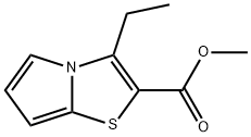 Pyrrolo[2,1-b]thiazole-2-carboxylic acid, 3-ethyl-, methyl ester (9CI) 结构式