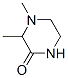 Piperazinone, 3,4-dimethyl- (9CI) 结构式