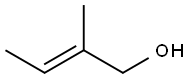 (E)-2-甲基丁烷-2-烯-1-醇 结构式