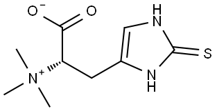 麦角硫 结构式