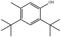 2,4-双(1,1-二甲乙基)-5-甲基苯酚 结构式