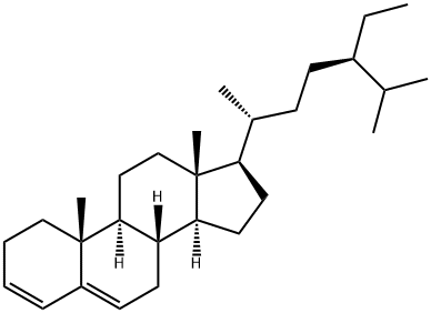 (24R)-METHYLCHOLESTA-3,5-DIENE AND (24R)-ETHYLCHOLESTA-3,5-DIENE 结构式