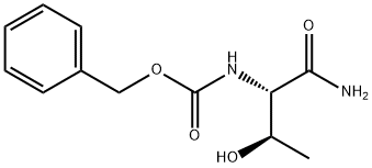 CBZ-L-苏氨酰胺 结构式