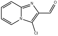 3-氯咪唑并[1,2-A]吡啶-2-甲醛 结构式