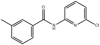 N-(6-chloro-2-pyridinyl)-3-methylbenzamide 结构式