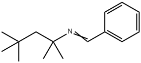 1-phenyl-N-(2,4,4-trimethylpentan-2-yl)methanimine 结构式