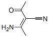 2-Butenenitrile, 2-acetyl-3-amino-, (2Z)- (9CI) 结构式