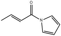 1H-Pyrrole,1-[(2E)-1-oxo-2-butenyl]-(9CI) 结构式