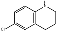 6-氯-1,2,3,4-四氢喹啉 结构式