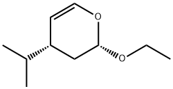 2H-Pyran,2-ethoxy-3,4-dihydro-4-(1-methylethyl)-,(2S,4R)-(9CI) 结构式